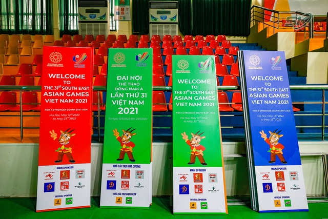 Từ nơi thu dung F0, nhà thi đấu ngoại thành Hà Nội 'chạy nước rút' phục vụ SEA game 31 - Ảnh 4.