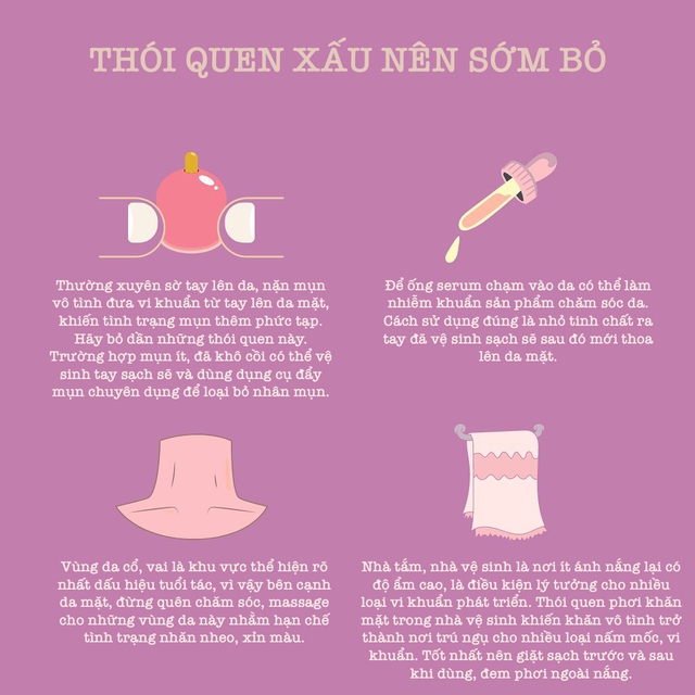 4 thói quen nên bỏ kẻo da ngày càng xấu - Ảnh 2.