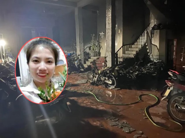 Cô gái 25 tuổi tử vong trong vụ phóng hỏa đốt nhà trọ tại Hà Nội đang mang thai tháng thứ 2 và chuẩn bị làm đám cưới - Ảnh 2.