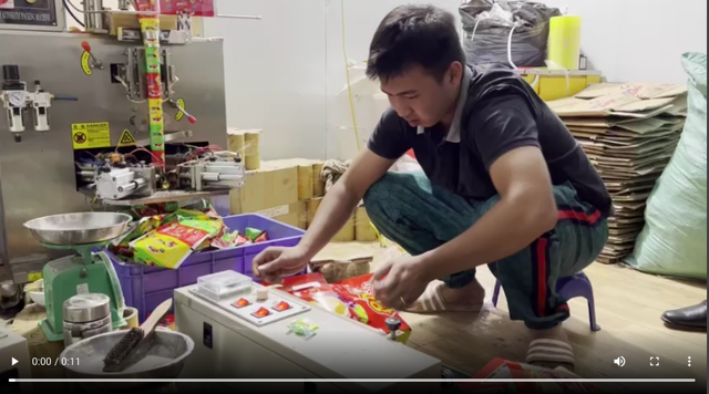 Cận cảnh kẹo 'xuất xứ Nhật Bản' được 'hô biến' từ kẹo Trung Quốc thu gom trôi nổi trên thị trường - Ảnh 2.