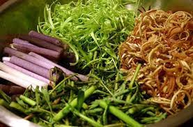 Nghệ thuật dùng rau gia vị trong ẩm thực của người Hà Nội - Ảnh 3.