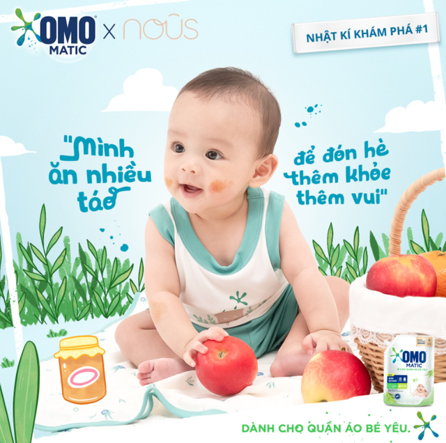Nous hợp tác cùng OMO ra mắt bộ sưu tập thời trang cho bé - Ảnh 2. Nous hợp tác cùng OMO ra mắt bộ sưu tập thời trang cho bé - Ảnh 2.