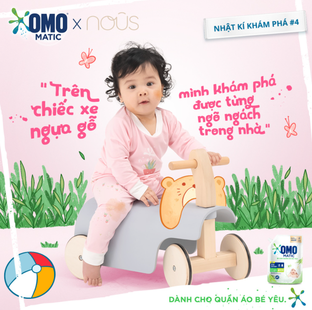 Nous hợp tác cùng OMO ra mắt bộ sưu tập thời trang cho bé - Ảnh 3. Nous hợp tác cùng OMO ra mắt bộ sưu tập thời trang cho bé - Ảnh 3.