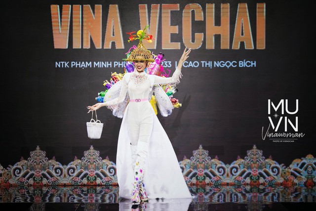 Top những trang phục dân tộc bị chê tơi tả tại Hoa hậu Hoàn vũ Việt Nam 2022 - Ảnh 12.