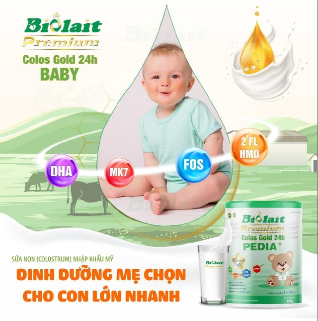 Biolait Premium Colos Gold 24H PEDIA +: Sản phẩm dinh dưỡng được nhiều mẹ Việt tin dùng - Ảnh 3.