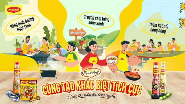 Cùng MAGGI tạo động lực cho những thay đổi tích cực và kết nối cộng đồng yêu bếp - Ảnh 1.