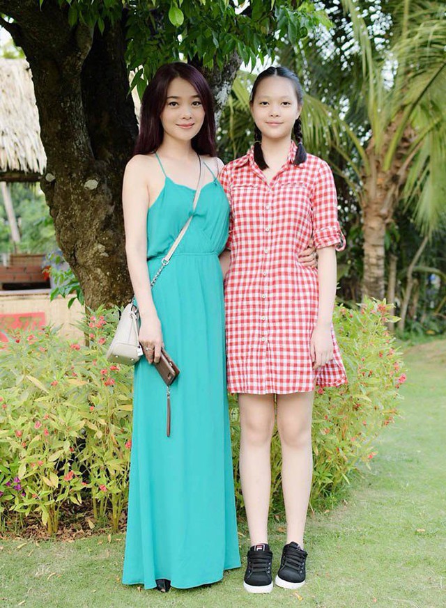 Chụp ké Lệ Quyên, Dương Triệu Vũ, con gái Bằng Kiều 12 tuổi vừa xinh vừa cao nổi bật 1m72, chân dài thẳng tắp - Ảnh 10.