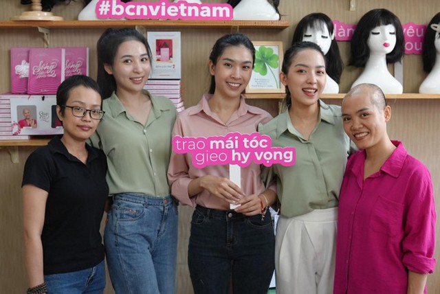 Thí sinh Miss World Vietnam 2022 cắt phăng mái tóc dài vì mục đích vô cùng ý nghĩa - Ảnh 3.