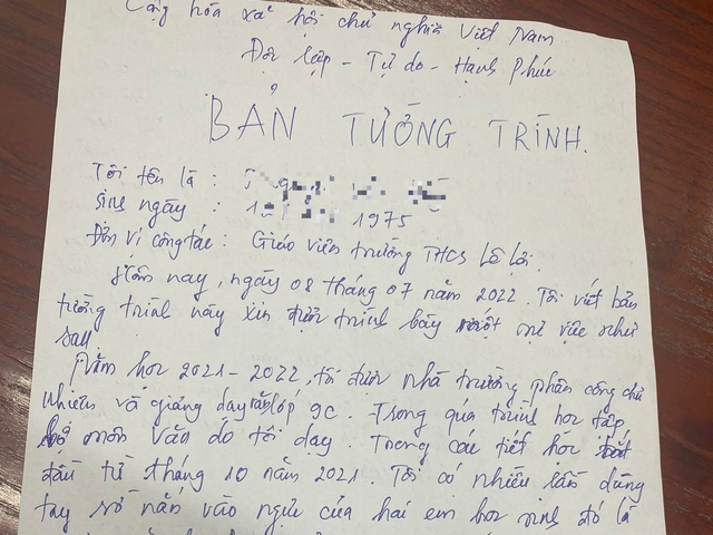 Thầy giáo chủ nhiệm ở Hải Dương bị tố dâm ô nữ sinh lớp 9 - Ảnh 1.