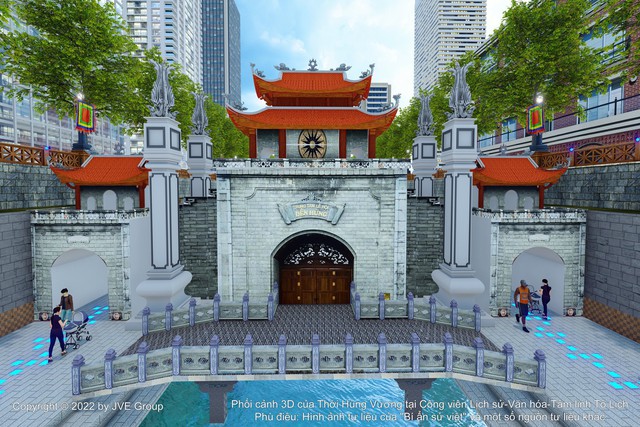 Chiêm ngưỡng 'Công viên Tô Lịch' và cụm bảo tàng di tích ngoài trời lớn nhất Việt Nam trên phối cảnh 3D - Ảnh 8.