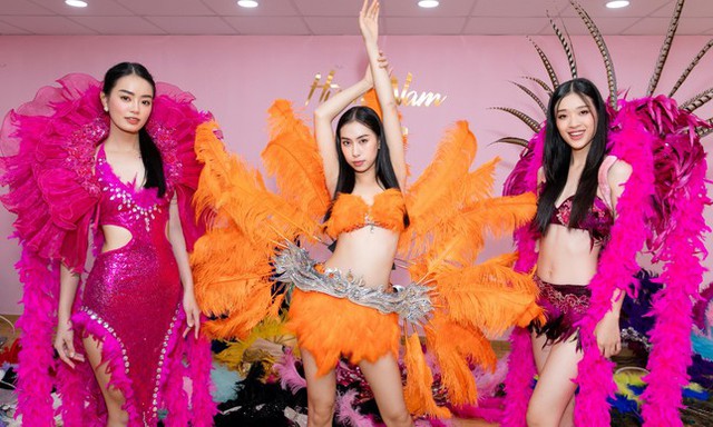 Top 38 Miss World Vietnam 2022 nóng bỏng như những 'thiên thần' Victoria's Secret  - Ảnh 3.