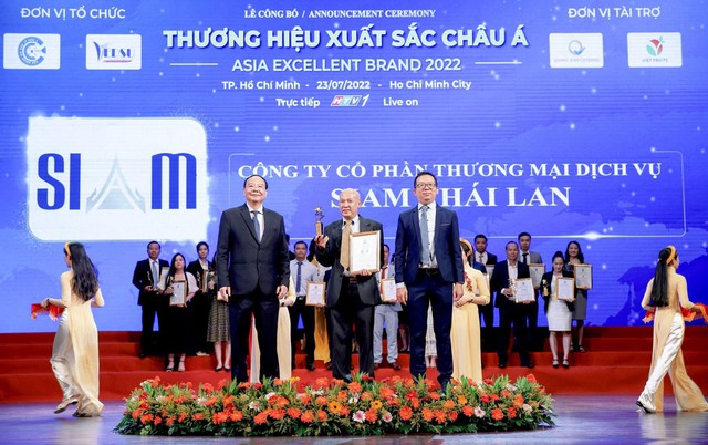 VTM Siam Thailand vinh danh top 10 thương hiệu xuất sắc châu Á 2022 - Ảnh 1.