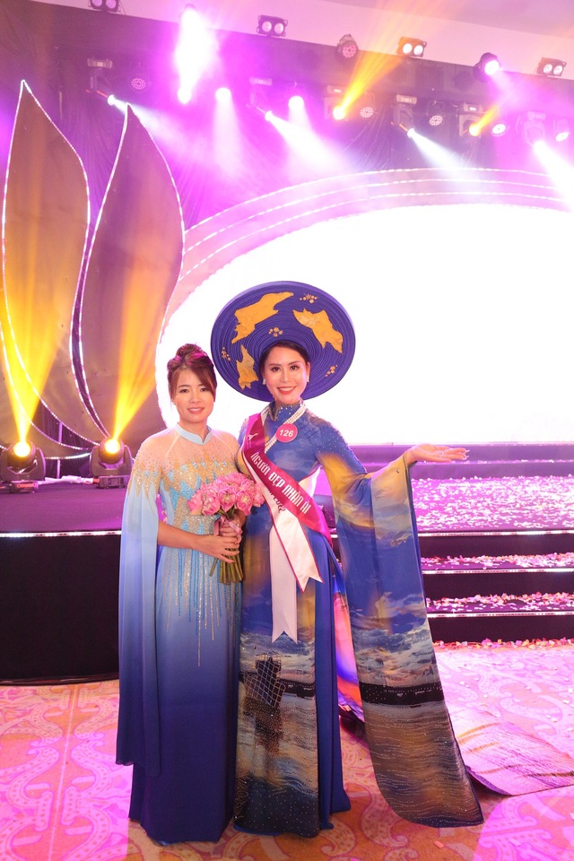 Hành trình truyền cảm hứng của Người đẹp nhân ái Hoa hậu Áo dài Việt Nam 2022
 - Ảnh 3.