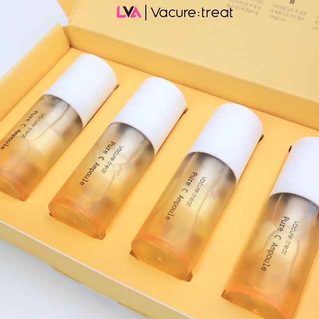 Sản phẩm dưỡng sáng, làm bật tông da Vacure:treat Pure C Ampoule - Ảnh 2.