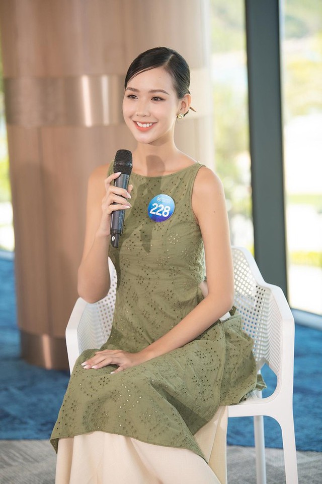 Người đẹp gốc Cần Thơ chiều cao 'khủng' nhất Miss World Vietnam nói gì về cơ hội đội vương miện? - Ảnh 3.