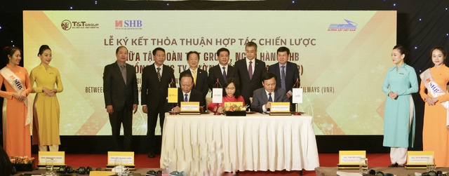 T&T Group, SHB hợp tác chiến lược với Vietnam Airlines và đường sắt Việt Nam - Ảnh 3.