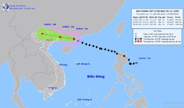 Bão số 3: Quảng ninh ngừng cấp phép phương tiện ra khơi, Hải Phòng lên nhiều phương án ứng phó - Ảnh 1.