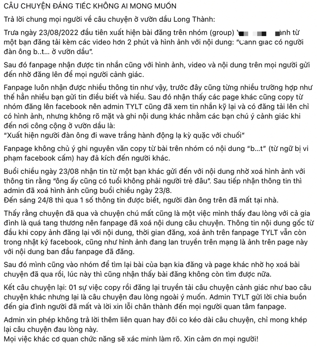 Người đ&agrave;n &ocirc;ng tử vong sau khi bị đăng l&agrave; biến th&aacute;i tr&ecirc;n facebook - Ảnh 1.