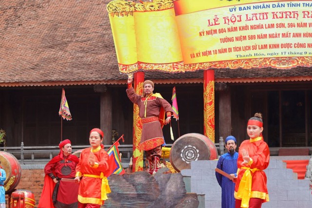 Thanh Hóa: Lễ hội Lam Kinh “Hào khí Lam Sơn - tỏa sáng trường tồn” - Ảnh 3.