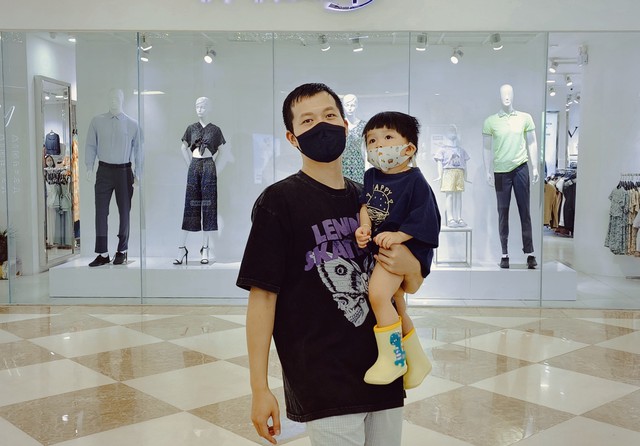 Hài hước thời trang 'ở nhà trông con' của Trần Ngọc - MC được đề cử VTV Awards 2022 - Ảnh 6.