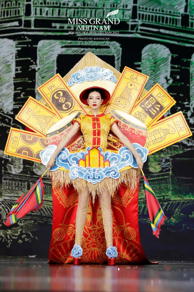 Trang phục dân tộc vừa 'dị' vừa độc đáo tại Miss Grand Vietnam - Ảnh 9.