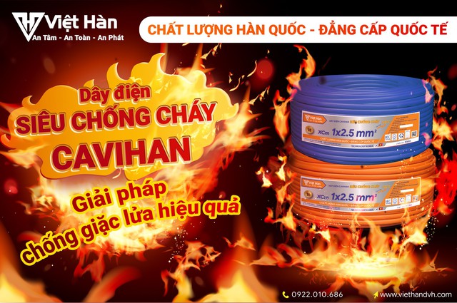 Giải pháp bảo vệ an toàn cháy nổ gia đình từ dây điện chống cháy - Ảnh 3.