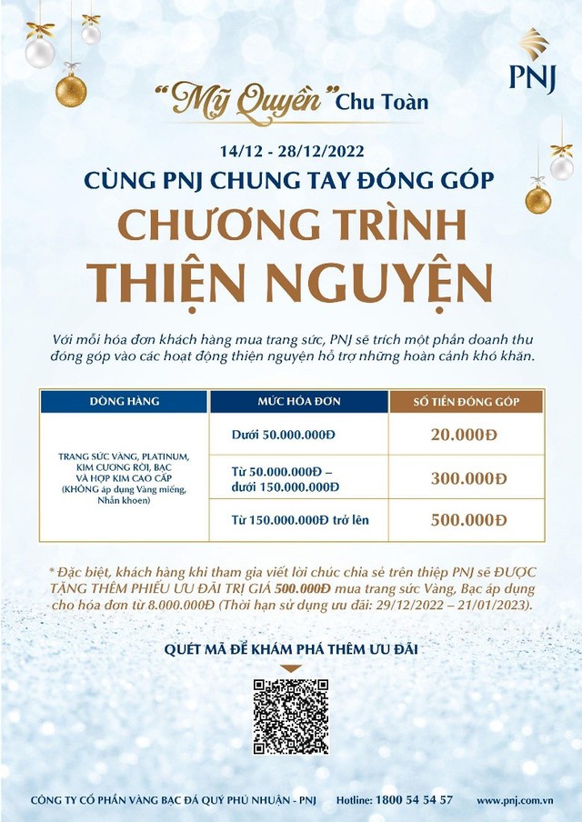 Xuân yêu thương: khách hàng chung tay cùng PNJ góp 2,6 tỷ đồng vào hoạt động thiện nguyện - Ảnh 3.