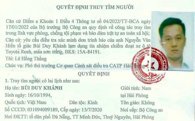 Hé lộ thủ đoạn nam thanh niên Hải Phòng thuê hàng chục xe ô tô… rồi mang cầm đồ - Ảnh 1.