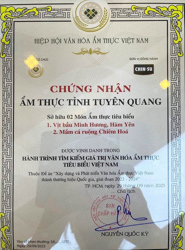 Bất ngờ 2 món ăn giản dị trong nền ẩm thực Tuyên Quang lại được vinh danh là món ăn tiêu biểu ở Việt Nam - Ảnh 1.