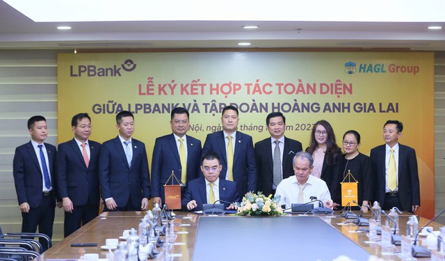 LPBank ký hợp tác toàn diện với Tập đoàn Hoàng Anh Gia Lai - Ảnh 1.