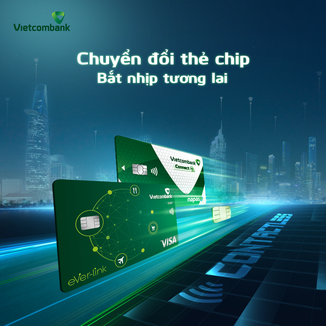 Vietcombank Chip Contactless – chìa khóa mở ra sự tiện lợi trong xu hướng sống số - Ảnh 1.