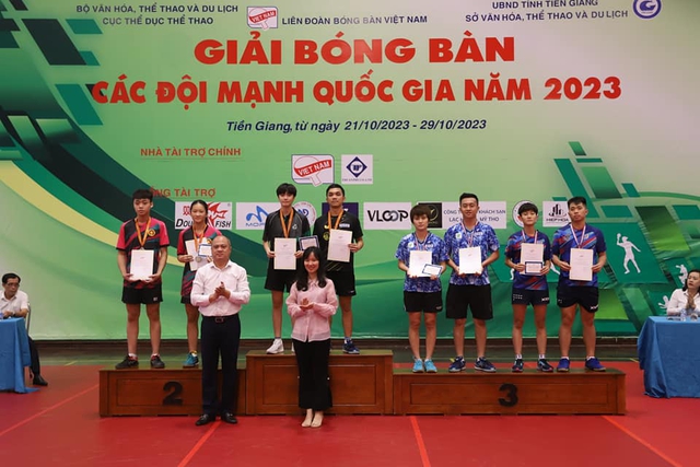 Bóng bàn Hà Nội T&T giành 2 huy chương vàng tại giải các đội mạnh quốc gia - Ảnh 1.