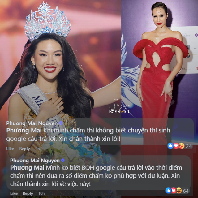 Bùi Quỳnh Hoa nghi vấn dùng bóng cười, BGK và giám đốc quốc gia Miss Universe Vietnam 2023 có động thái - Ảnh 2.