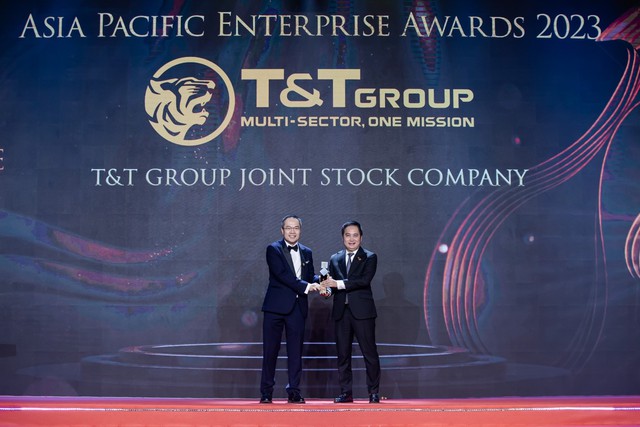 Phó Chủ tịch T&T Group Đỗ Vinh Quang nhận giải Doanh nhân xuất sắc Châu Á 2023 - Ảnh 2.