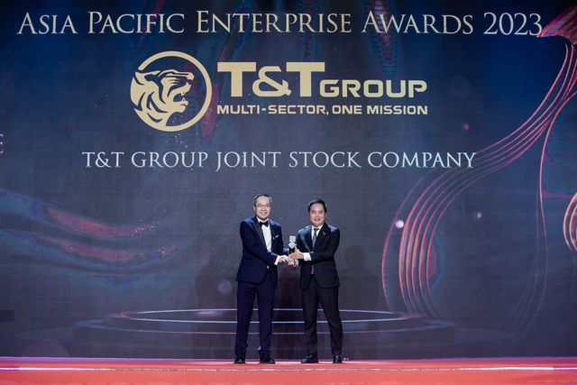 Tập đoàn T&T Group xuất sắc giành &quot;cú đúp&quot; giải thưởng tại APEA 2023 - Ảnh 1.