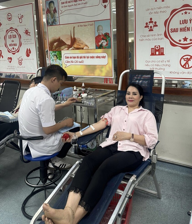 Hoa hậu Thế giới Doanh nhân Tô Thị Phượng tiết lộ lý do thường xuyên hiến máu cứu người   - Ảnh 2.