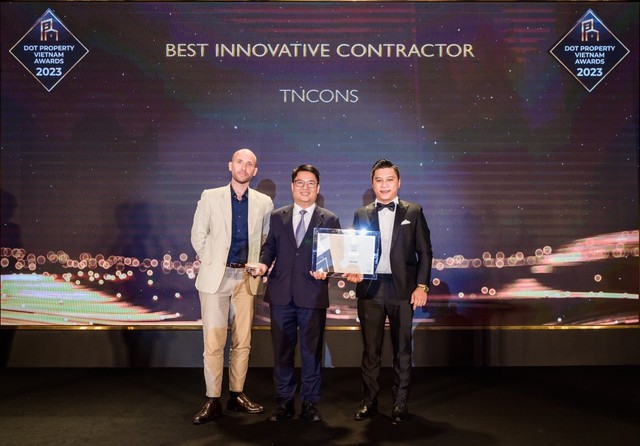 TNCons Vietnam nhận giải thưởng &quot;Nhà thầu xây dựng đổi mới sáng tạo tốt nhất Việt Nam&quot; - Ảnh 1.