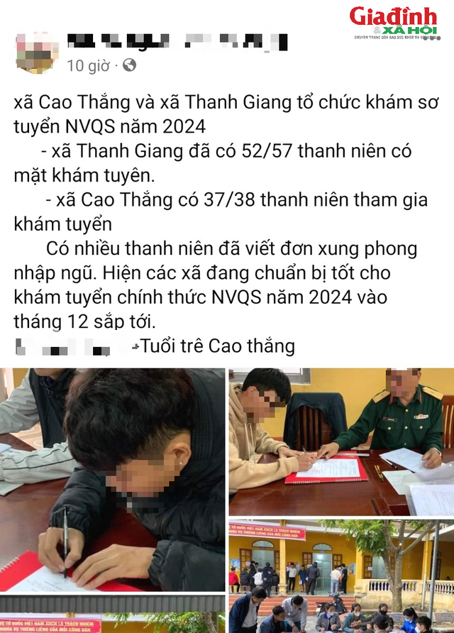 Chuyện lạ Hải Dương: Nam thanh niên hơn 2 tháng tuổi đã viết 'đơn xin xung phong' nhập ngũ - Ảnh 2.