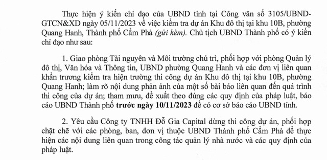 Vụ ‘biến’ núi đá vùng đệm di sản Vịnh Hạ Long thành ‘hòn non bộ’: UBND TP Cẩm Phả chỉ đạo gì? - Ảnh 2.