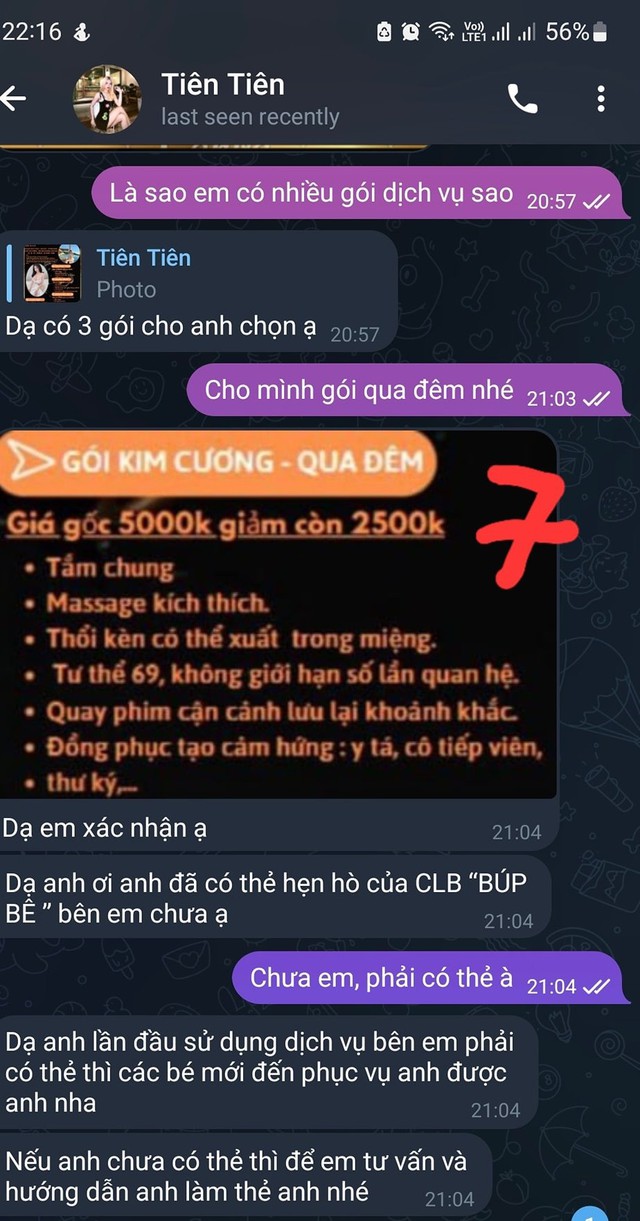 Nở rộ lừa đảo dịch vụ &quot;gái gọi&quot; trên mạng  - Ảnh 2.