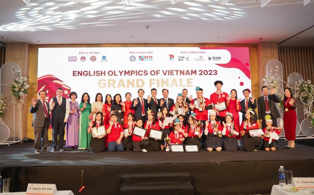 English Olympics of Vietnam 2023 thắp sáng tài năng thanh niên Việt Nam - Ảnh 3.