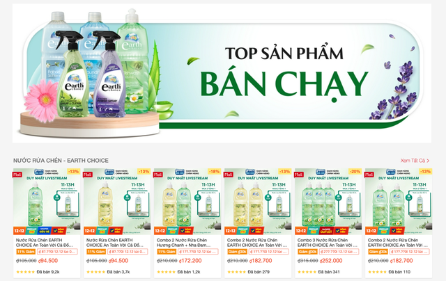 Nước rửa chén Earth Choice được nhiều người tiêu dùng Việt tin dùng - Ảnh 2.