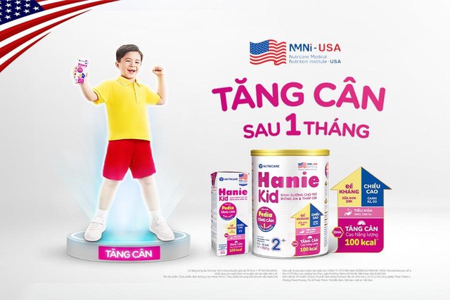 Dinh dưỡng Y học hỗ trợ trẻ tăng cân sau 1 tháng đã được chứng minh lâm sàng - Ảnh 1.