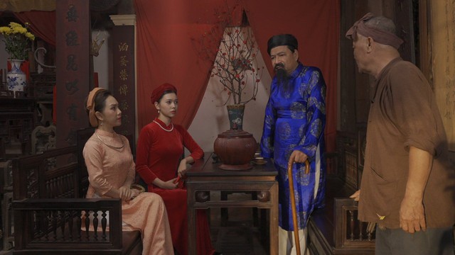 NSND Minh Hằng thích thú vai vợ cả của NSND Quốc Anh trong phim Tết 'Mâm cỗ tất niên' - Ảnh 2.