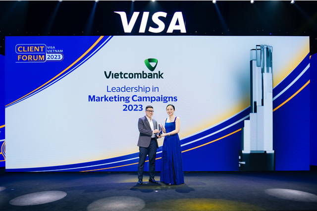 Vietcombank được Visa vinh danh 12 hạng mục giải thưởng quan trọng trong hoạt động thẻ năm 2023 - Ảnh 4.