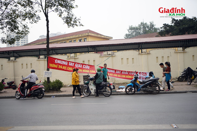 Hà Nội: Xuất hiện nhiều điểm bán trứng gà 'giải cứu', giá siêu rẻ - Ảnh 2.