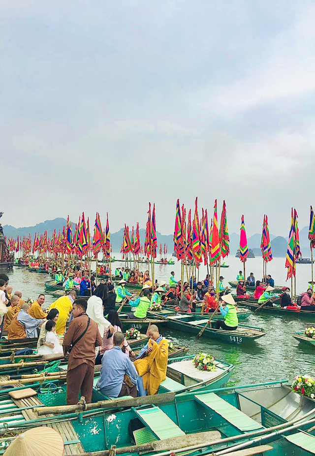 Hàng ngàn du khách, phật tử tham gia Hội Xuân Tam Chúc 2023 - Ảnh 8.