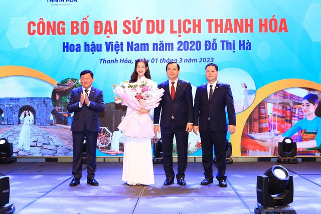 Hoa hậu Việt Nam Đỗ Thị Hà làm Đại sứ Du lịch Thanh Hóa - Ảnh 3.