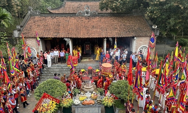 Thanh Hóa: Lễ hội Đền Bà Triệu là Di sản văn hóa phi vật thể quốc gia - Ảnh 5.
