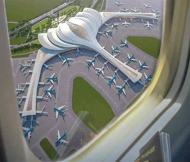 Cận cảnh mô hình sân bay quốc tế Long Thành được hoàn thành năm 2026 - Ảnh 1.